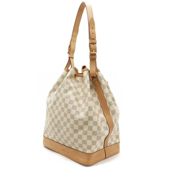 Louis Vuitton Damier Azur Noe Shoulder Bag Drawstring - Picture 2 of 7